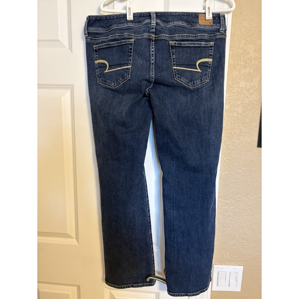 American Eagle Women's Slim Boot Jean, Stretch, 12, Low Rise - Picture 4 of 9